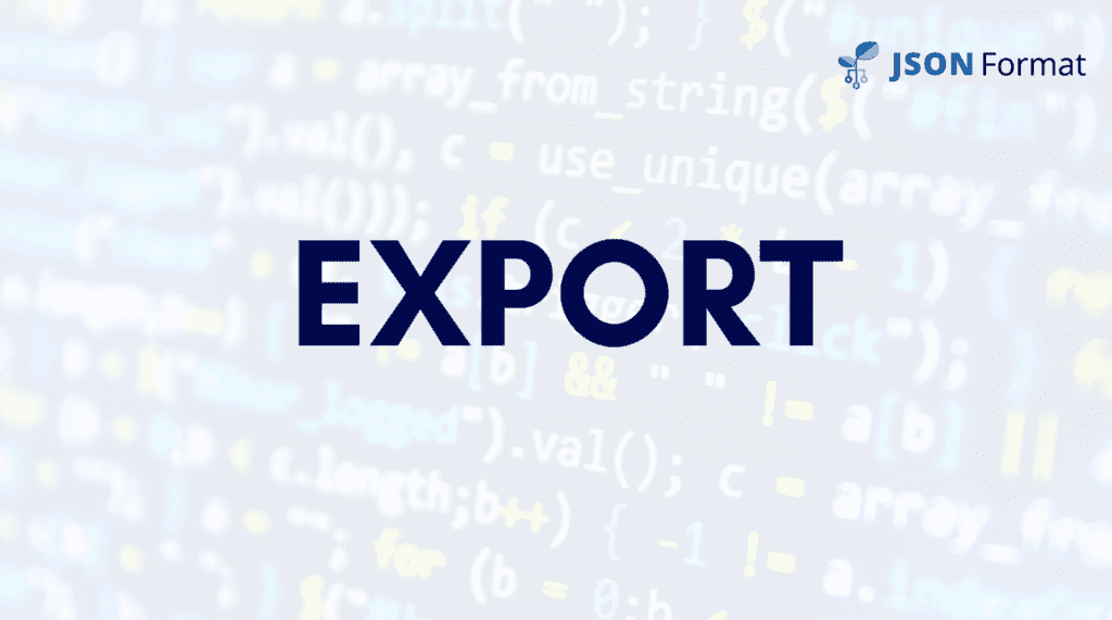 How to export CSV in JSON Editor?
