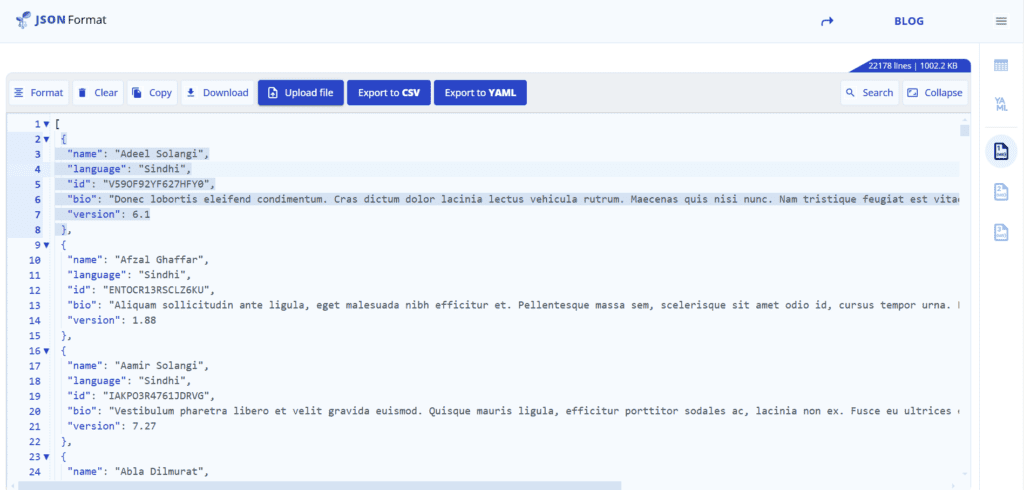 JSON-Editor